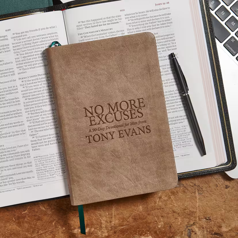 No More Excuses: A 90-Day Devotional for Men from Tony Evans